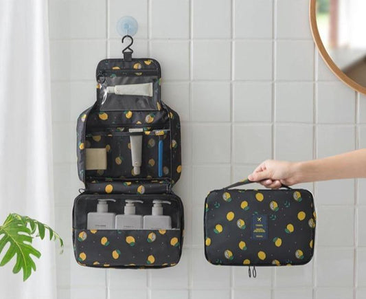 Trousse de Toilette Citrons en Voyage