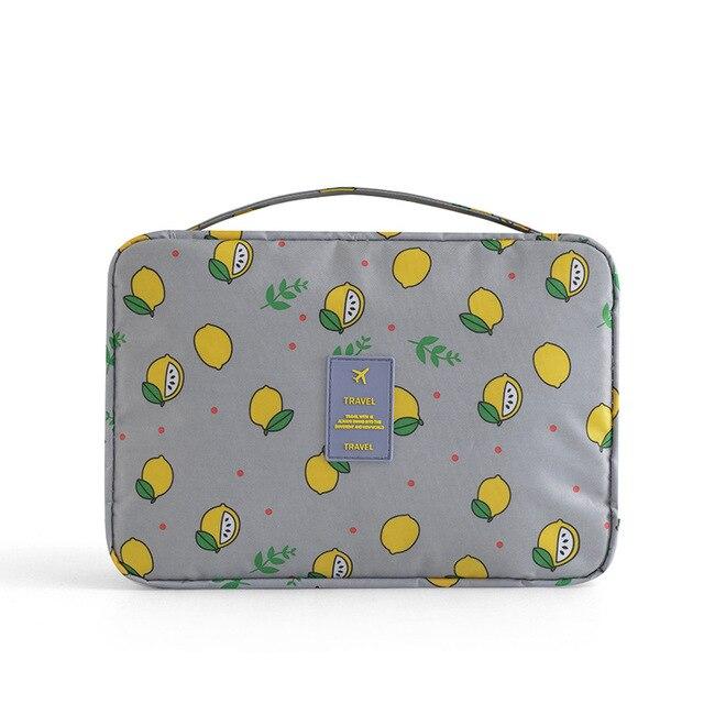 Trousse de Toilette Citrons en Voyage