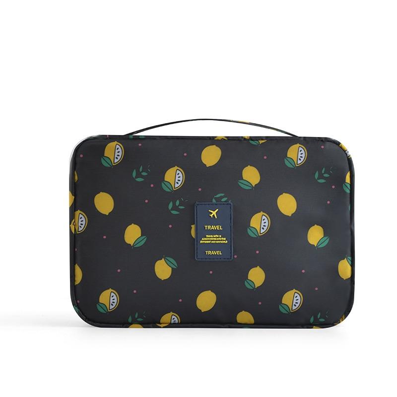 Trousse de Toilette Citrons en Voyage