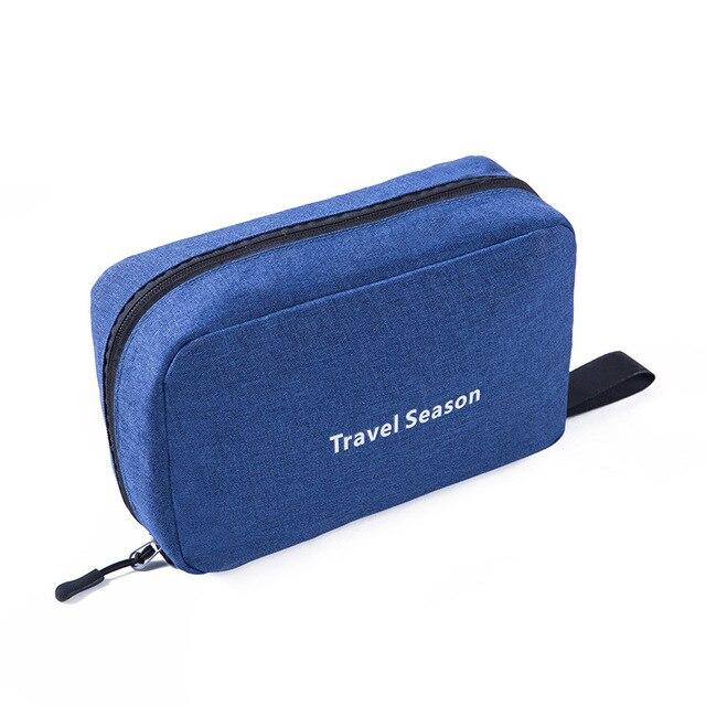 Travel Season - Trousse de Toilette de Voyage (Bleu Marine)