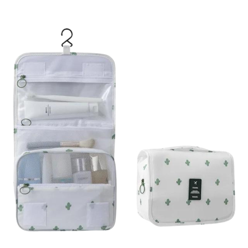 Trousse de Toilette Pliable Suspendable