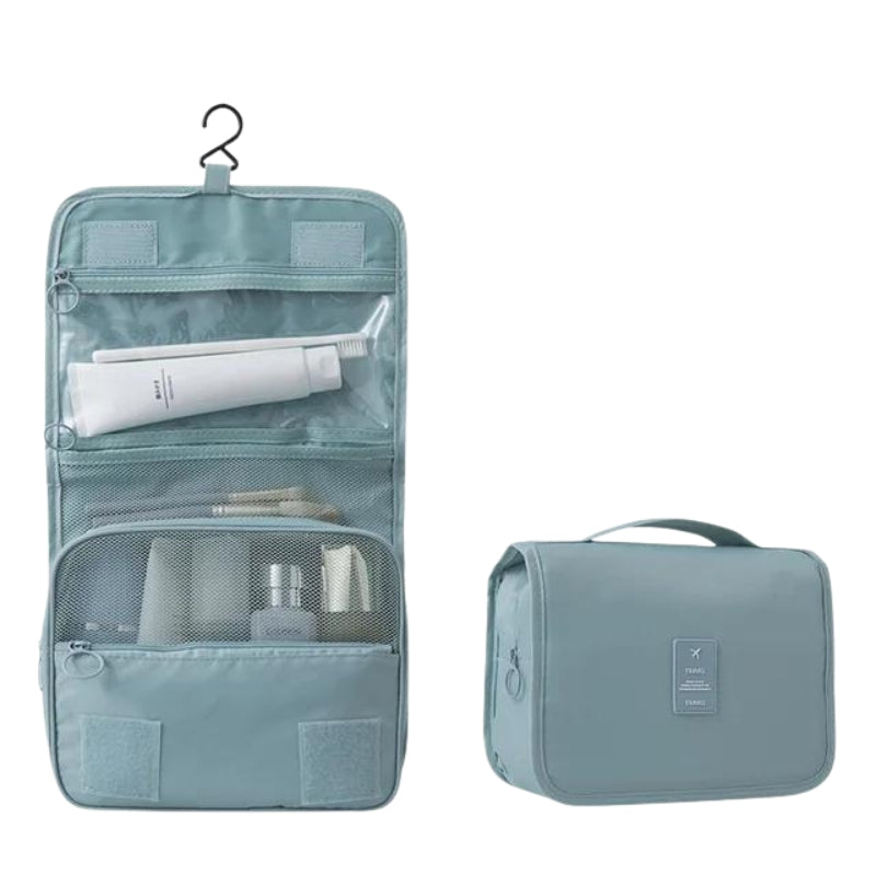 Trousse de Toilette Pliable Suspendable