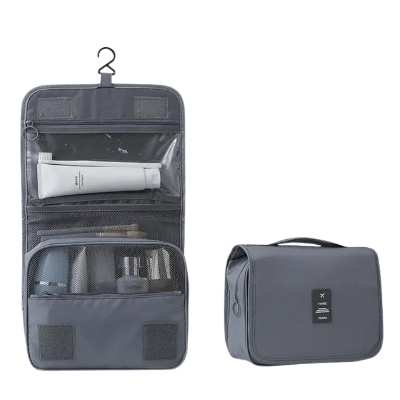 Trousse de Toilette Pliable Suspendable