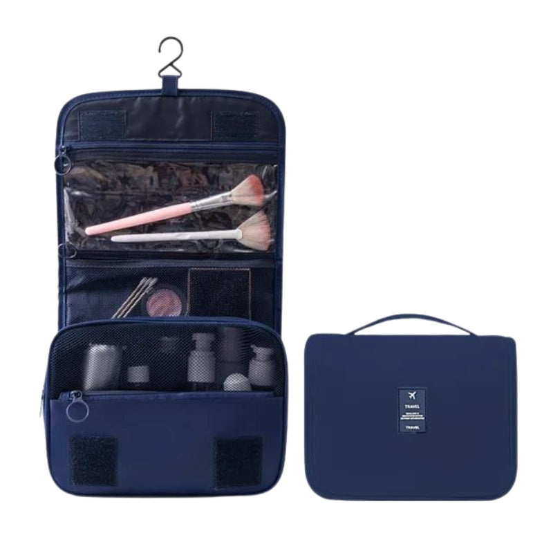 Trousse de Toilette Pliable Suspendable