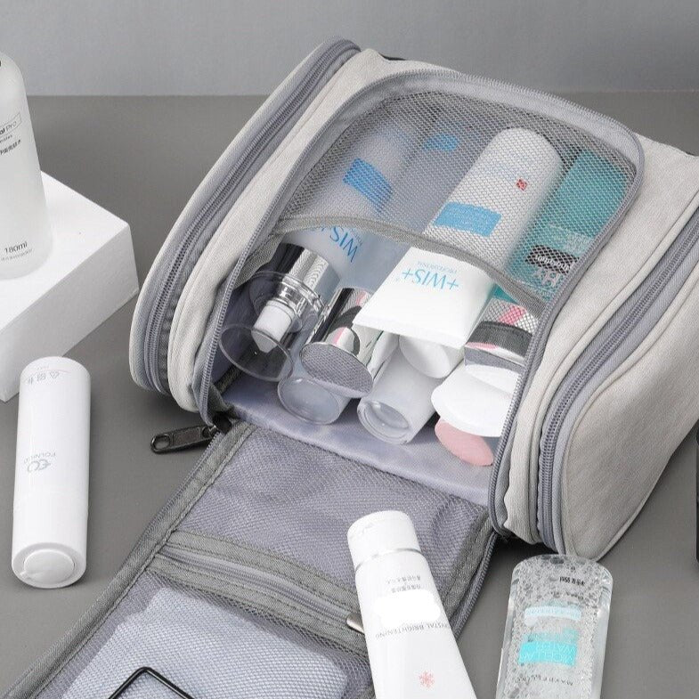 Trousse de Toilette Familiale Travelsky™ - Pratique en Voyage